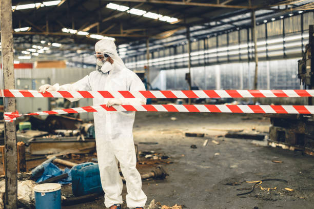 Professional Infectious Disease Decontamination technician working in Rosenhayn, NJ